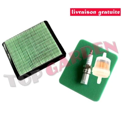 Filtre à Air & Bougie d'Allumage pour Honda GC160 GCV135 GCV160 Tondeuse à Gazon