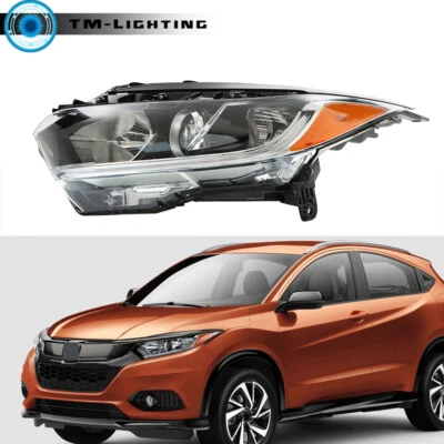 Headlight Headlamp w/ LED DRL Halogen Left Side For 2019-2021 Honda Hrv Hr-V - Image 1 of 4