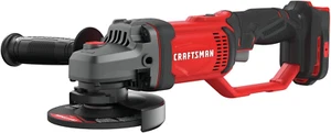 Craftsman 4.5-inch 20-Volt Max Cordless Angle Grinder Portable POWER TOOL ONLY - Picture 1 of 12
