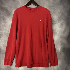 Vintage Southpole Shirt Mens XL Red Thermal Streetwear Y2K Waffle - Picture 1 of 7