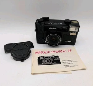 Minolta Hi-Matic AF 35mm Film Point & Shoot Camera Untested  - Picture 1 of 12