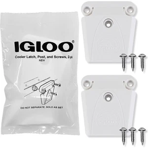 Igloo Set of 2 Cooler Latch Posts & Screws (Part #24013) - Picture 1 of 5