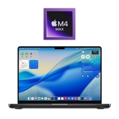2024 Apple M4 Max MacBook Pro 16.2" 48GB/1TB (Black) 5X313LL/A w/Year Warranty - Image 1 of 4