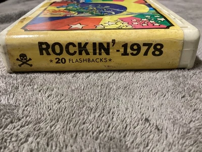 Various—Rockin 1978.. play tested 8 track.. - Image 1 of 3