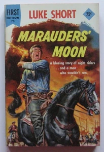 Marauders' Moon Luke Short PB First Edition Dell (1955) - Picture 1 of 1