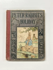 PETER RABBIT'S HOLIDAY Linda Stevens Almond ALTEMUS 1927 AS IS - Picture 1 of 3
