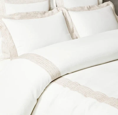 Edredón Natural Cali King Bordado a Mano Eléa Restauración Hardware Foto 1 de 4