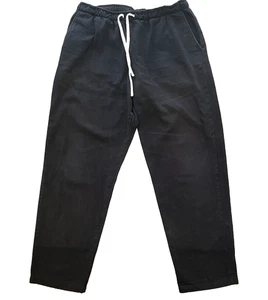 Battenwear Active Lazy Pant XL Nero Tela Anatra Elastico Abbigliamento da Lavoro Utility USA - Foto 1 di 14