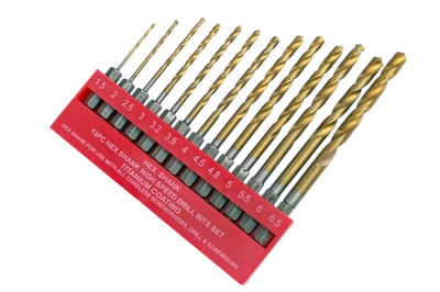 HSS Metallbohrerset Spiralbohrerset Sechskantschaft Schlagschrauber Bitbohrer - Bild 1 von 3