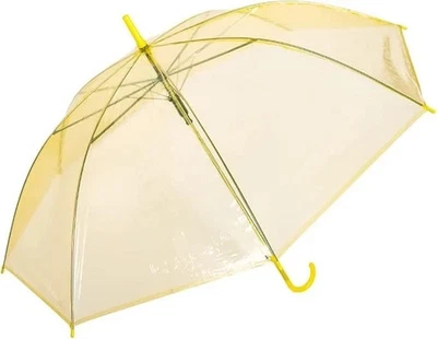 Ombrello per Bambino Antivento Pioggia Colorati Trasparente Ombrelli Bambina NEW - Immagine 1 di 4