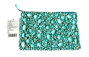 Anthropology, Apparel, mint, grün Schmuckbeutel Clutch Handtasche, neu mit Etikett - Bild 1 von 5