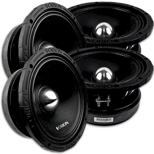 4x Orion 8" Mid-Bass Bullet Loudspeakers - 500w Rms 4-ohm XPM854MBF Speakers - Picture 1 of 4