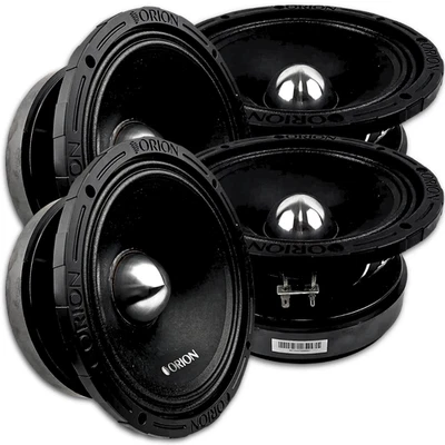 4 динамика Orion 8 дюймов средние басовые пулевые - среднеквадратичная мощность 500 Вт 4 Ом XPM854MBF - Изображение 1 из 4