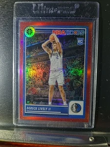 2023-24 Panini Nba Hoops Premium Stock - Dereck Lively #253 Red Prizm /275 (RC) - Picture 1 of 2