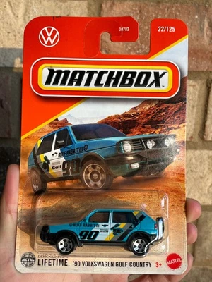 Caixa de fósforos 1990 Volkswagen Golf Country 22/125 - Imagem 1 de 4