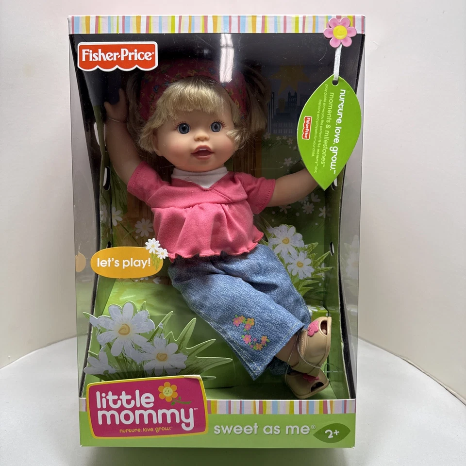 Fisher Little Mommy Sweet as Me Pretty Princess 14" Doll 2008 -cute
