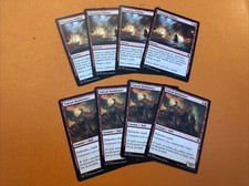 MTG-4x Tuktuk Rubblefort & 4x Cleansing Wildfire - Zendikar Rising - Brandy New!