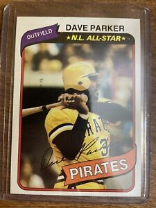 Dave Parker 1980 Topps #310 NL All Star Pirates NM Near Mint Baseball Card