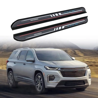 Running Boards for Chevrolet Traverse 2018-2023 Side Steps Nerf Bar Accessories - Image 1 of 4