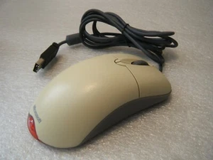 Microsoft Wheel Mouse Optical USB PS/2 Compatible Wired Gaming Mouse - WORKING - Picture 1 of 7