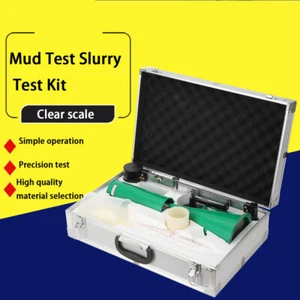Schlammtest Schlammtestset Schlammhydrometer + Sanddurchflussmesser + Schlammviskosimeter 3-teilig/Set - Bild 1 von 13
