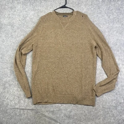 Smartwool  Ripple Ridge Crew Sweater Merino Wool Blend SW016424 Knit Brown XL - Image 1 of 4