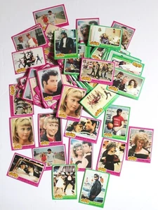 1978 GREASE 129 pc Movie Trading Cards Sandy Danny Olivia Newton John Travolta  - Picture 1 of 9