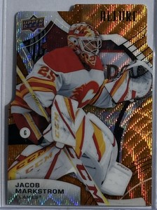 2021-22 UD ALLURE JACOB MARKSTROM ORANGE SLICE DIE CUT #12
