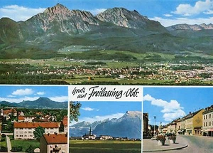 Postal antigua - Saludo desde Freilassing/Obb. - Imagen 1 de 1