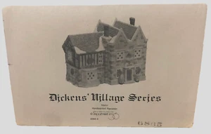 Dept 56 Dickens’ Village Chesterton Manor Limited Ed. 1987, #6568 Of 7500 - Picture 1 of 7