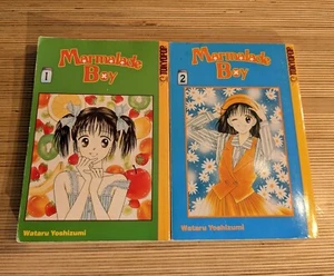 Marmalade Boy Manga Volume 1 & 2 FIRST EDITION 2002 English - Bild 1 von 10