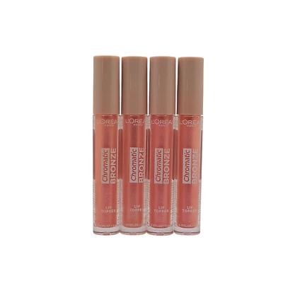 Pack de 4 Topper Labiales L'Oreal Cromático Bronce Cosmo Girl Foto 1 de 4