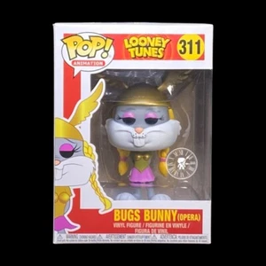 Funko Pop + Protector!  Animation #311 Looney Tunes Bugs Bunny (Opera) *Vaulted* - Picture 1 of 12