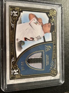 2016 Topps Museum Collezione Giancarlo Stanton Maglia Patch Reliquia #/35 - Foto 1 di 2