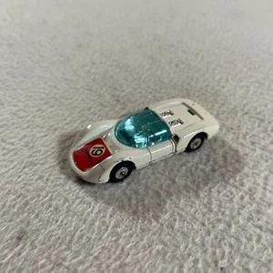 Vintage Corgi Toys Porsche Carrera 6 Car White 1:43 Juniors Made England 19 - Picture 1 of 13