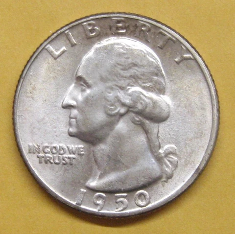 1950 Washington Quarter Take a Look Cover