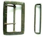 Original Bandelier Schnalle um 1800 Militär Napoleon Österreich Bronze 
