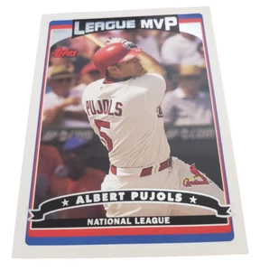 2006 Topps Baseball League MVP Albert Pujols #263 St. Louis Cardinals MLB Angels - Picture 1 of 2