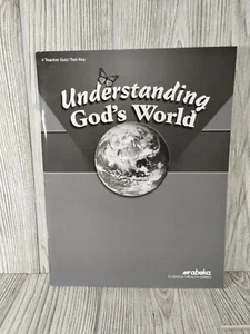 Abeka Understanding God's World Teacher Quiz/Test Key Grade 4 Homeschool  - Imagen 1 de 2