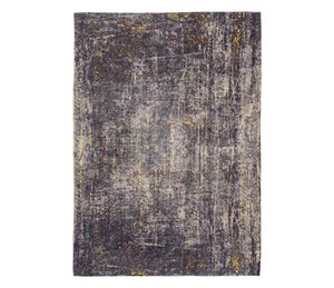 MAD MEN Jacob's Ladder Broadway Glitter 8422 Grey Yellow Louis de Poortere Rugs - Picture 1 of 12