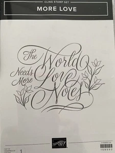 Stampin Up - Juego de sellos de montaje adhesivo más amor - Nuevo - Imagen 1 de 1