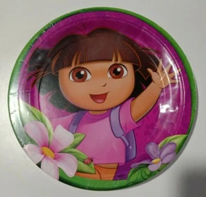 DORA THE EXPLORER PARTY PLATES (pack of 8) - Picture 1 of 3