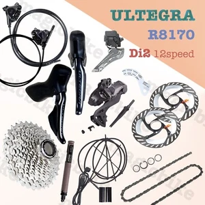 NEW Shimano ULTEGRA 12 speed Di2 R8170/R8150 Groupset w/ ST-R8170 Disc Brake - Picture 1 of 2