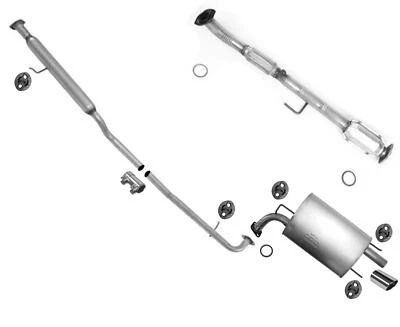 Catalytic Converter Muffler Exhaust System Kit For Toyota Camry 2.4L 2008 2009 - Image 1 of 4