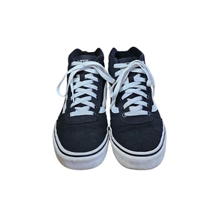 Vans Mujer Talla 9 | Zapatos de Skate Clásicos | Blanco y Negro | Hecho en Camboya - Imagen 1 de 7
