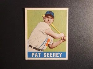 Tarjeta de béisbol Leaf Gum 1948 Pat Seerey # 73 - Imagen 1 de 2