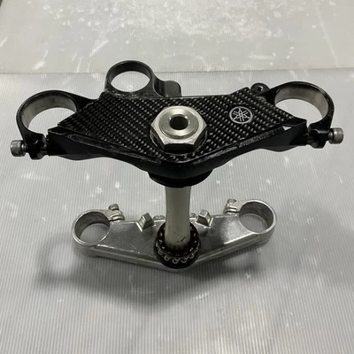 Yamaha YZF R6 2003 2004 06-09 R6S abrazaderas inferiores superiores horquillas de árbol triple *rectas Foto 1 de 4