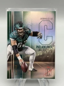 2024 Topps Signature Class Jason Kelce Green /150 Base Chrome Variation #BCV-43 - Picture 1 of 2