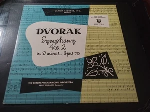 Ernst Schrader - Dvořák: Symphony No. 2 In D Minor VG++ Mono URANIA Record 1951 - Picture 1 of 5