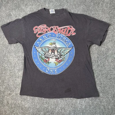 Camiseta De Colección 1989 Aerosmith Pump Tour Para Hombres L 1980 Banda Camiseta Puntada Única Rock Foto 1 de 4